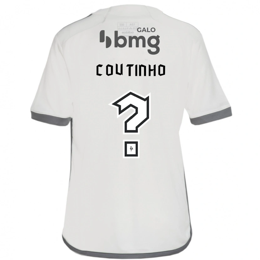 Danxen Dame Coutinho #0 Off White Bortetrøye Drakt Trøye 2025/26 Skjorter T-Skjorte