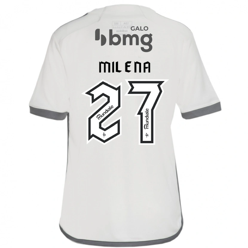 Danxen Dame Milena #27 Off White Bortetrøye Drakt Trøye 2025/26 Skjorter T-Skjorte