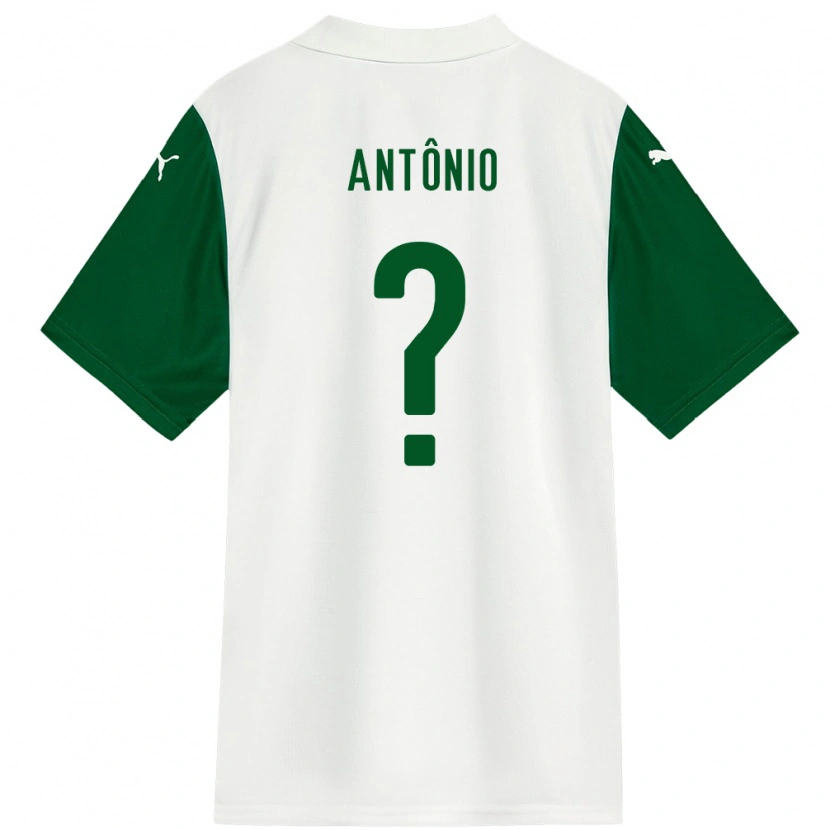 Danxen Dame Diogo Antônio #0 Hvit Grønn Bortetrøye Drakt Trøye 2025/26 Skjorter T-Skjorte