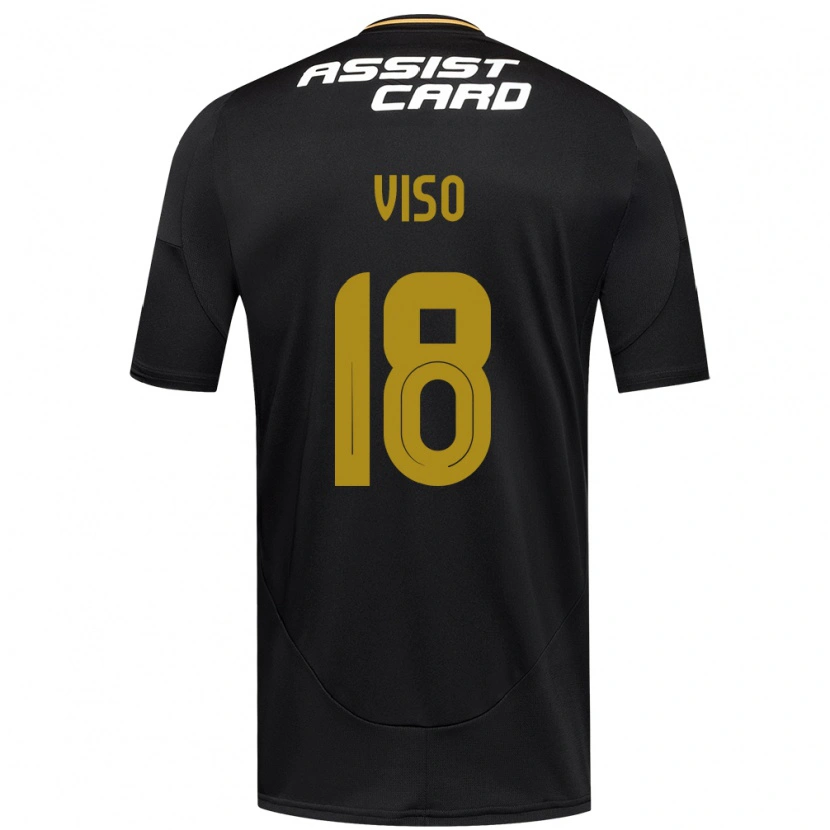 Danxen Dame Ysaura Viso #18 Svart Hvit Bortetrøye Drakt Trøye 2025/26 Skjorter T-Skjorte