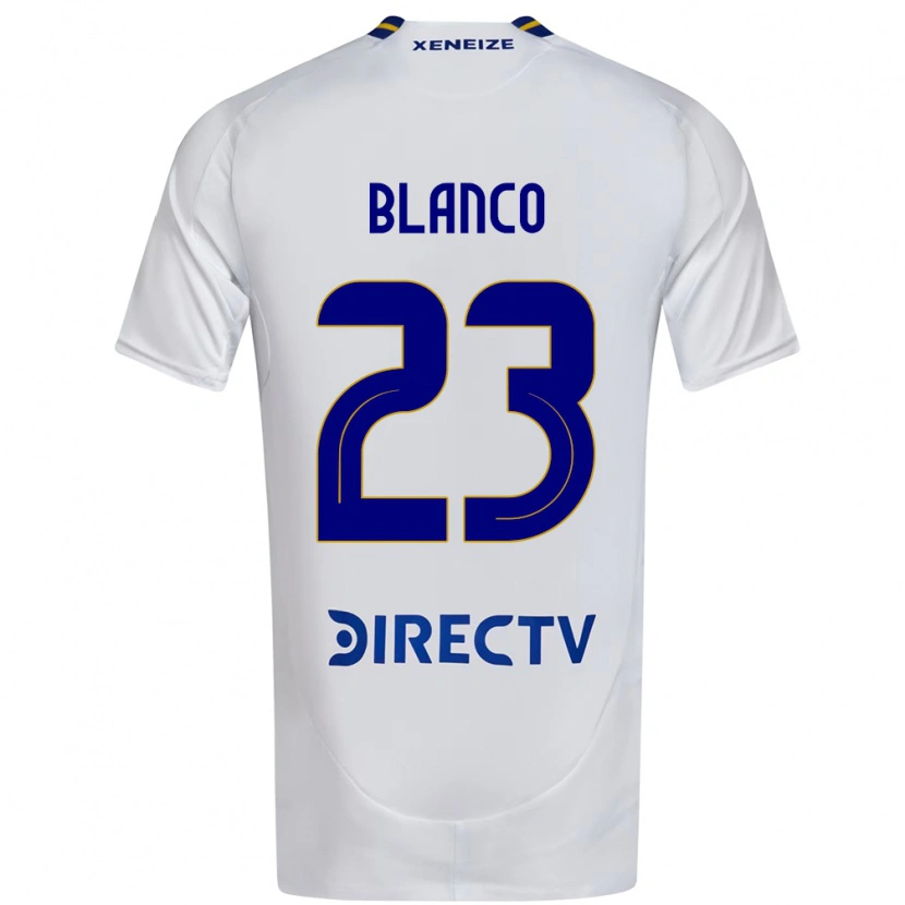Danxen Dame Lautaro Blanco #23 Hvit Blå Bortetrøye Drakt Trøye 2025/26 Skjorter T-Skjorte