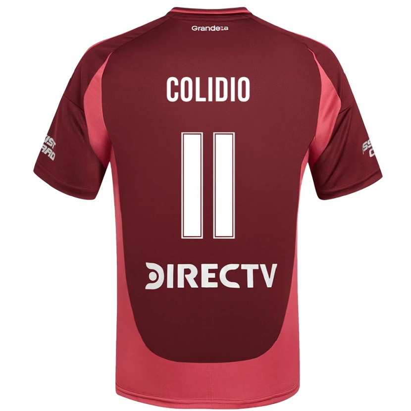 Danxen Dame Facundo Colidio #11 Burgunder Magenta Bortetrøye Drakt Trøye 2025/26 Skjorter T-Skjorte