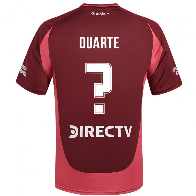 Danxen Dame Luciana Duarte #0 Burgunder Magenta Bortetrøye Drakt Trøye 2025/26 Skjorter T-Skjorte