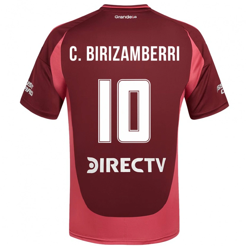 Danxen Dame Carolina Birizamberri #10 Burgunder Magenta Bortetrøye Drakt Trøye 2025/26 Skjorter T-Skjorte