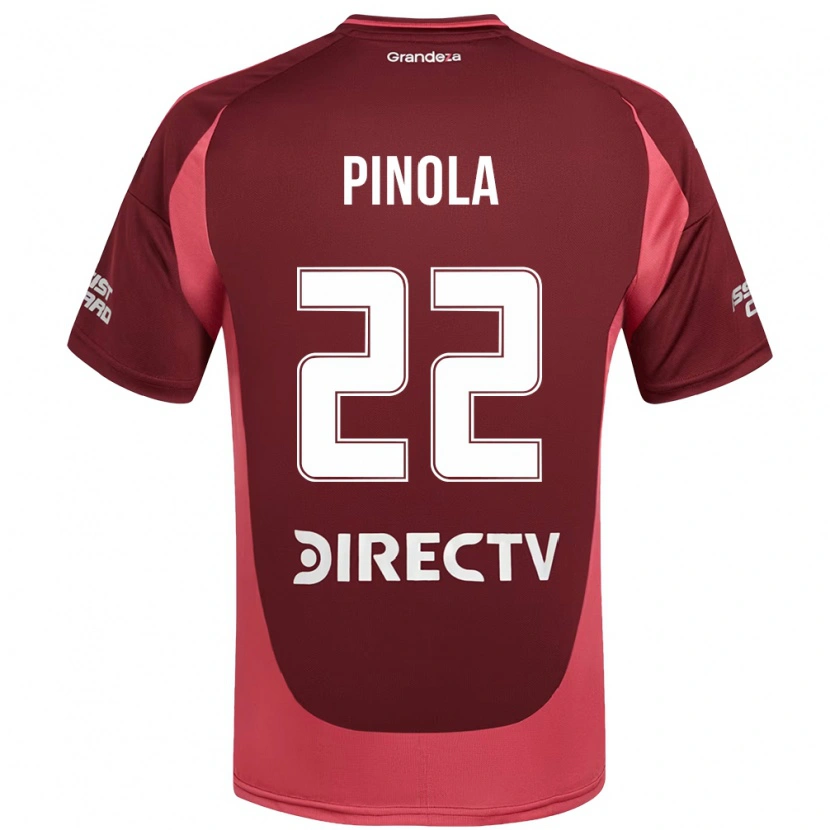 Danxen Dame Javier Pinola #22 Burgunder Magenta Bortetrøye Drakt Trøye 2025/26 Skjorter T-Skjorte
