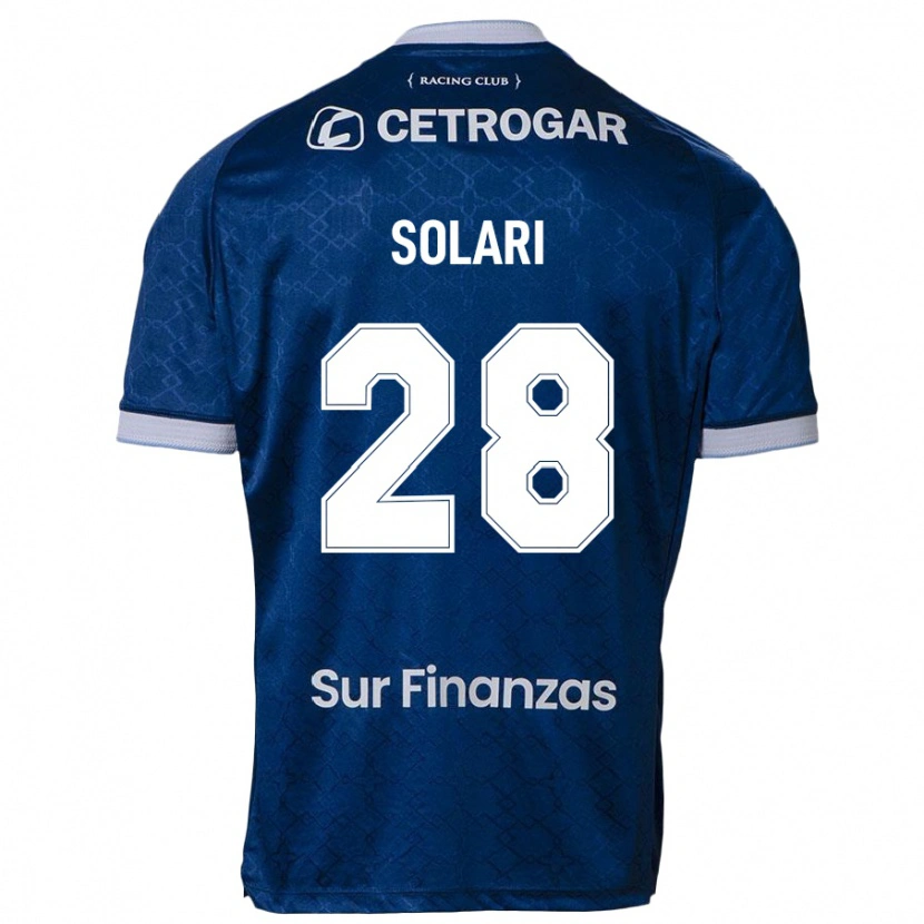 Danxen Dame Santiago Solari #28 Mørkeblå Bortetrøye Drakt Trøye 2025/26 Skjorter T-Skjorte