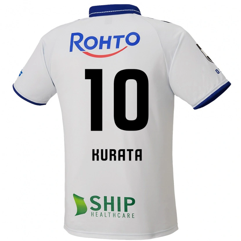 Danxen Dame Shu Kurata #10 Hvit Blå Svart Bortetrøye Drakt Trøye 2025/26 Skjorter T-Skjorte