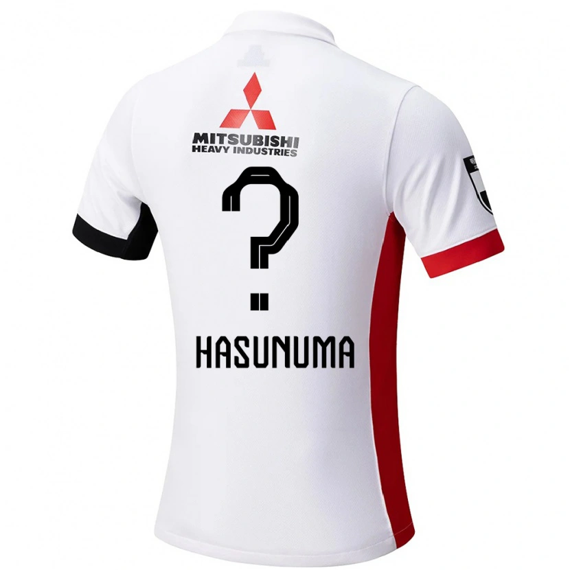 Danxen Dame Shunsuke Hasunuma #0 Hvit Svart Bortetrøye Drakt Trøye 2025/26 Skjorter T-Skjorte