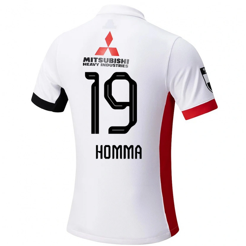 Danxen Dame Shion Homma #19 Hvit Svart Bortetrøye Drakt Trøye 2025/26 Skjorter T-Skjorte