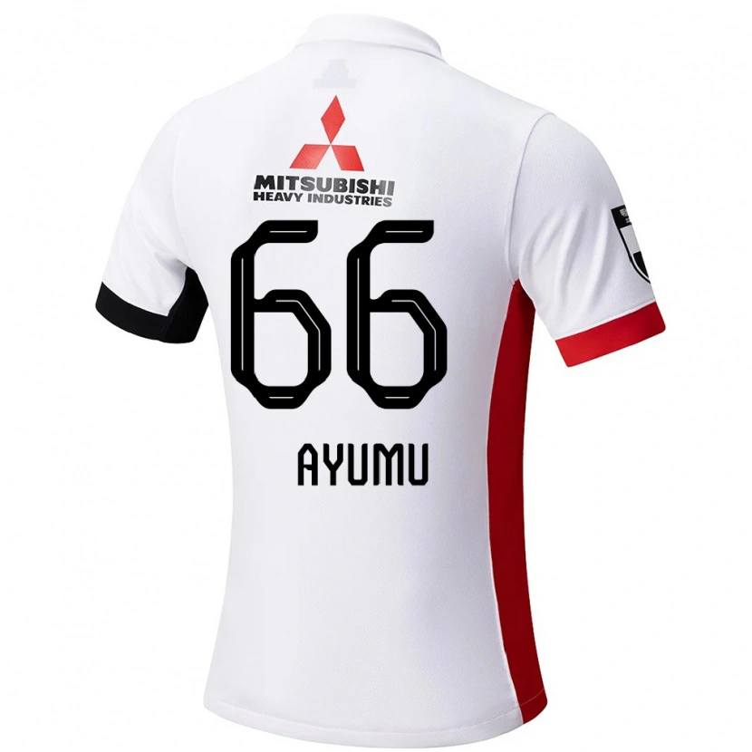 Danxen Dame Ayumu Ohata #66 Hvit Svart Bortetrøye Drakt Trøye 2025/26 Skjorter T-Skjorte