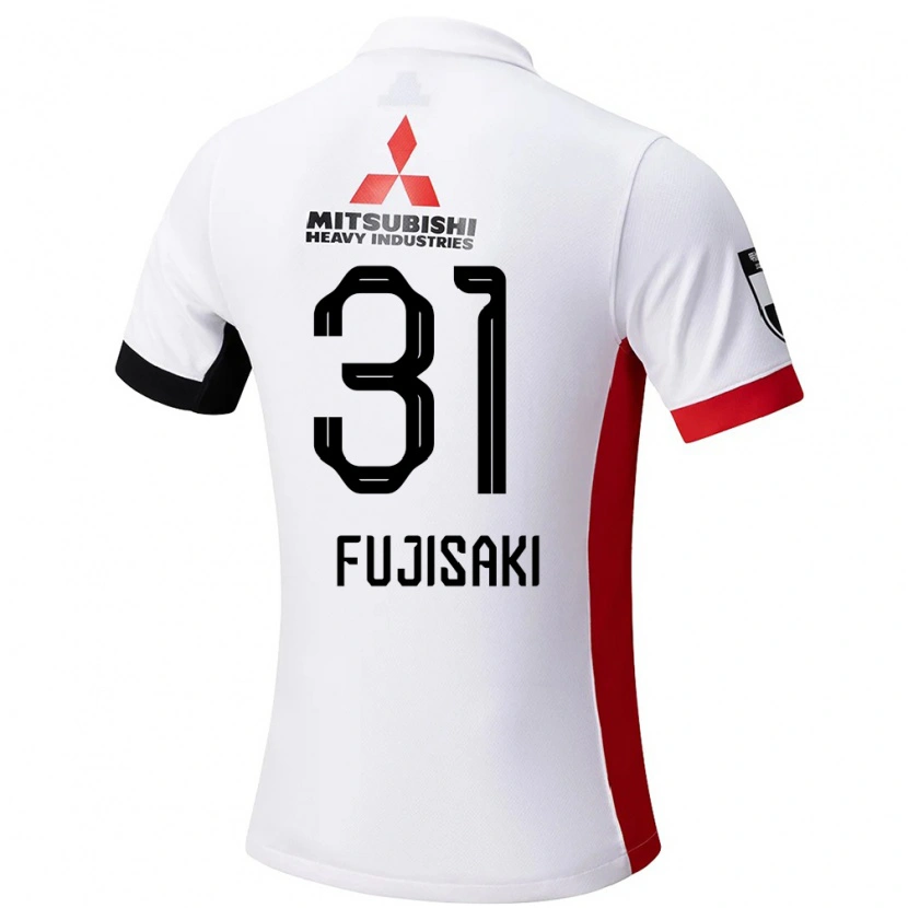 Danxen Dame Satoko Fujisaki #31 Hvit Svart Bortetrøye Drakt Trøye 2025/26 Skjorter T-Skjorte