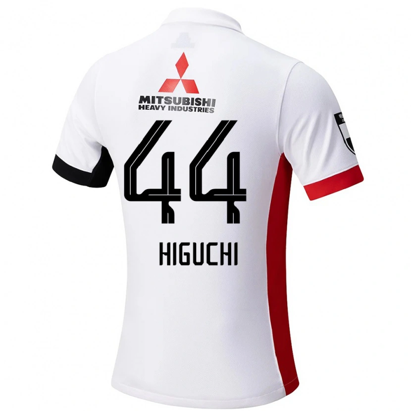 Danxen Dame Yota Higuchi #44 Hvit Svart Bortetrøye Drakt Trøye 2025/26 Skjorter T-Skjorte