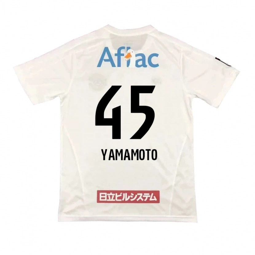 Danxen Dame Ota Yamamoto #45 Lysegrå Beige Bortetrøye Drakt Trøye 2025/26 Skjorter T-Skjorte