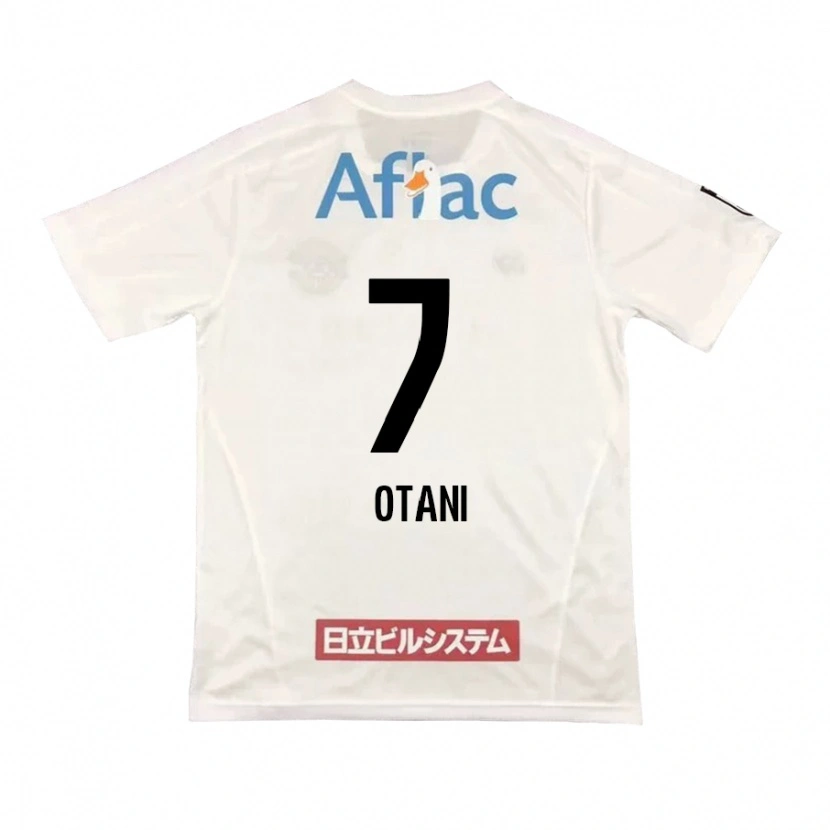 Danxen Dame Hidekazu Otani #7 Lysegrå Beige Bortetrøye Drakt Trøye 2025/26 Skjorter T-Skjorte