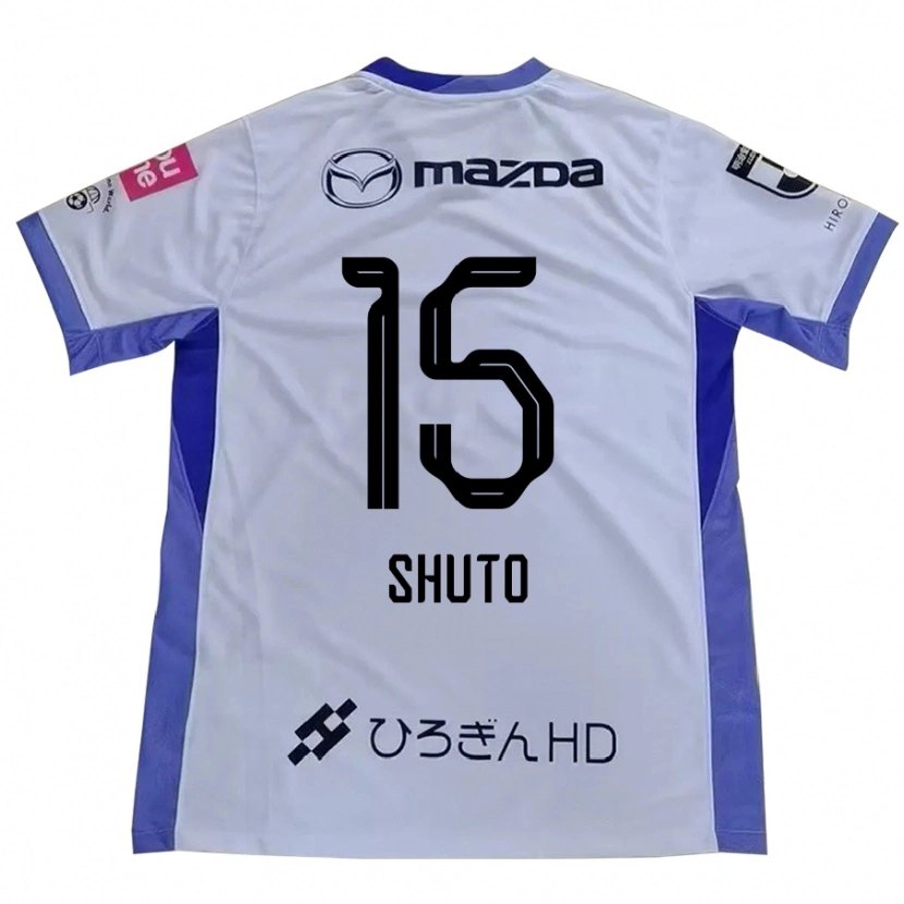 Danxen Dame Shuto Nakano #15 Hvit Oransje Bortetrøye Drakt Trøye 2025/26 Skjorter T-Skjorte