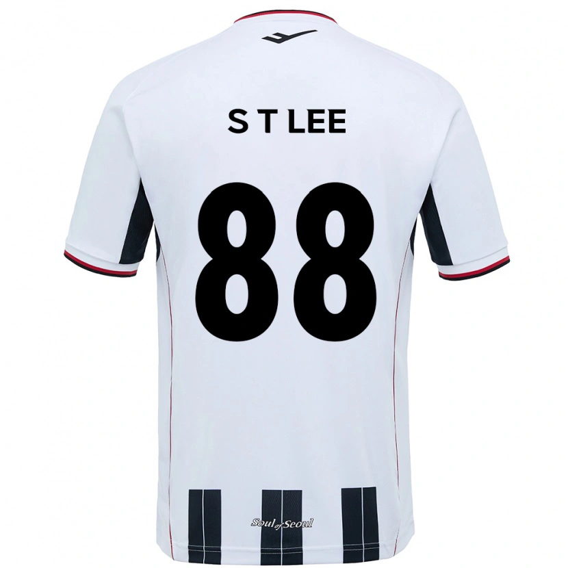 Danxen Dame Tae-Seok Lee #88 Hvit Svart Bortetrøye Drakt Trøye 2025/26 Skjorter T-Skjorte