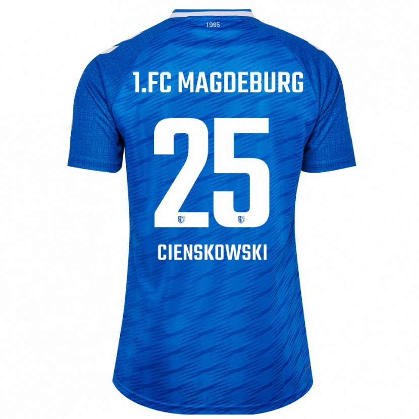 Danxen Dame Amy Cienskowski #25 Blå Hvit Hjemmetrøye Drakt Trøye 2025/26 Skjorter T-Skjorte