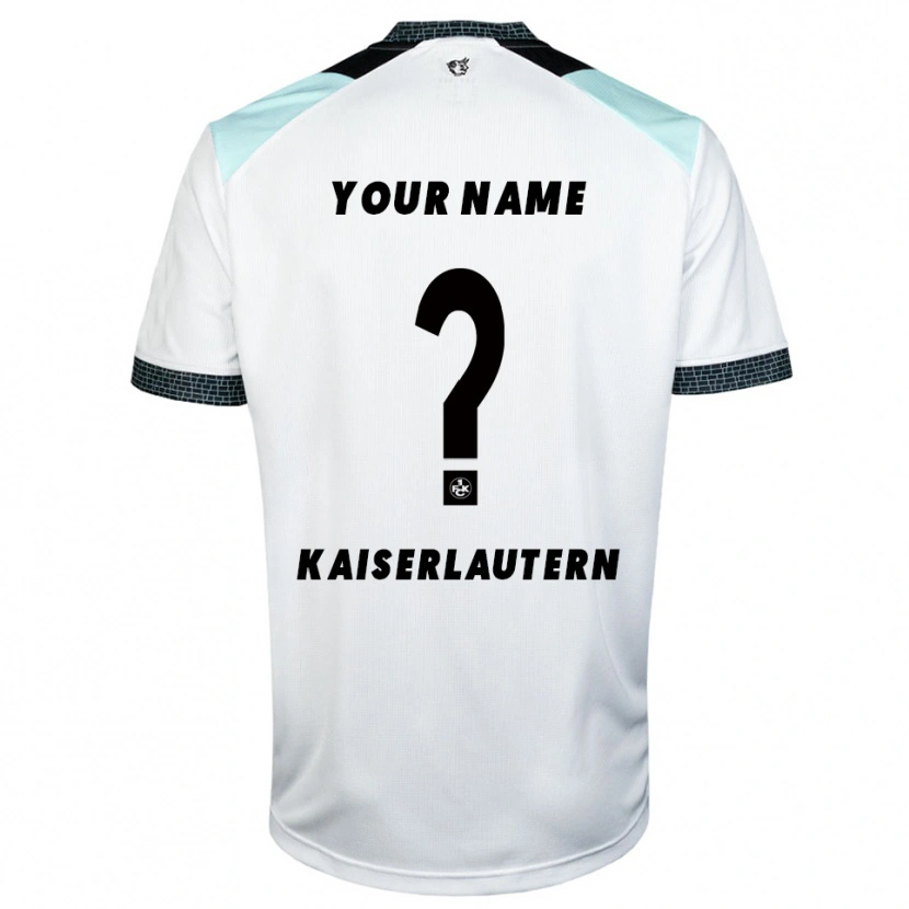 Danxen Dame Navnet Ditt #0 Hvit Svart Bortetrøye Drakt Trøye 2025/26 Skjorter T-Skjorte