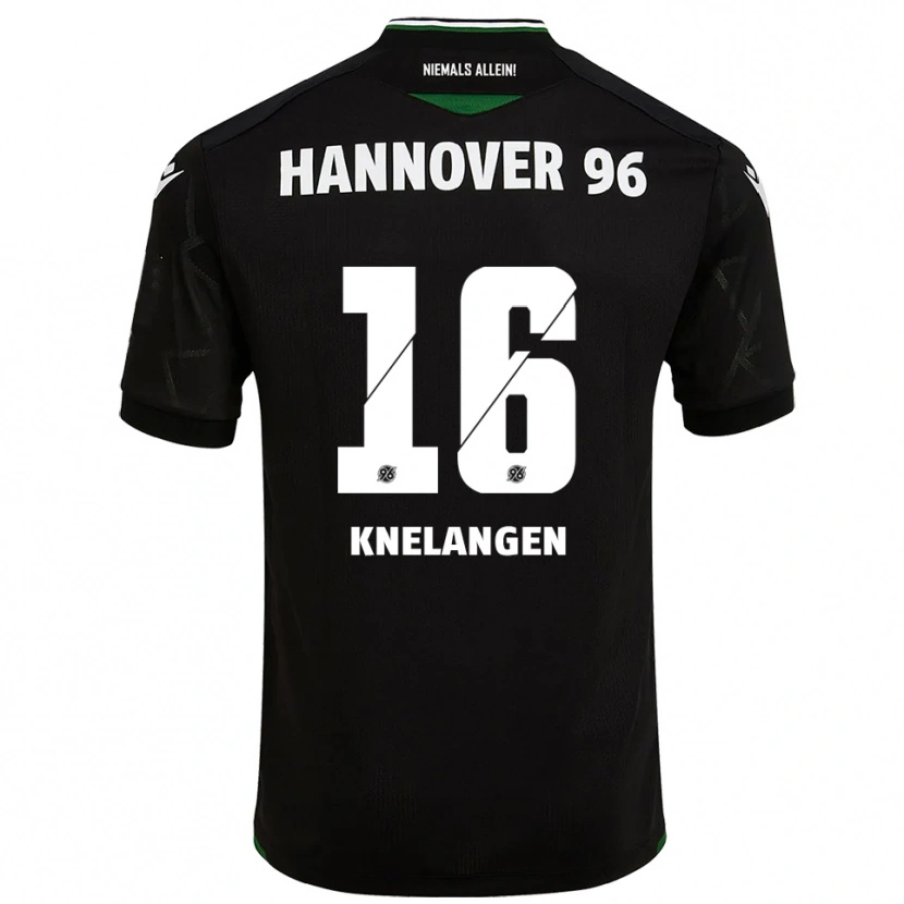 Danxen Dame Luka Knelangen #16 Svart Grønn Bortetrøye Drakt Trøye 2025/26 Skjorter T-Skjorte