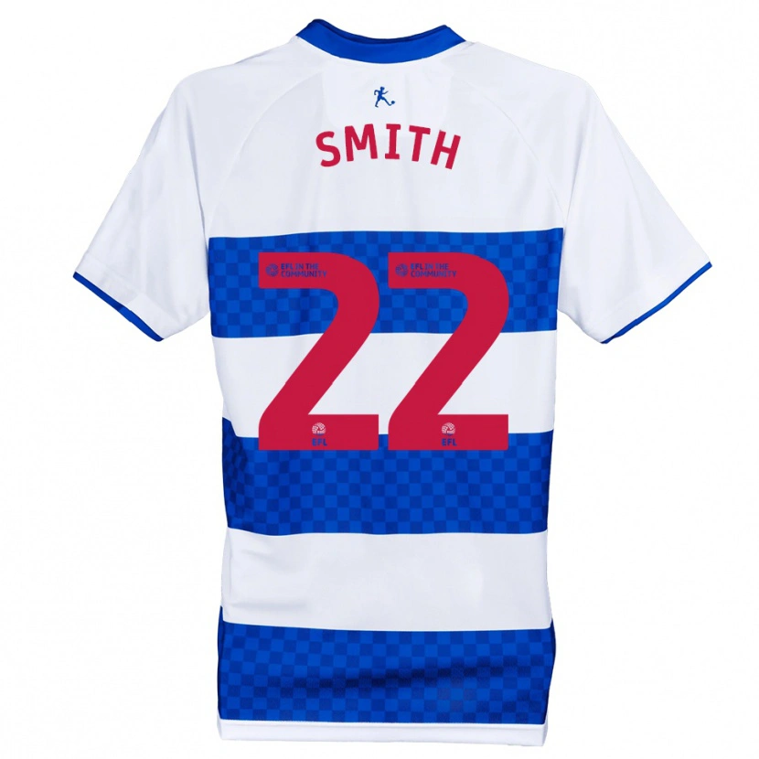 Danxen Barn Tylon Smith #22 Blå Hvit Hjemmetrøye Drakt Trøye 2025/26 Skjorter T-Skjorte