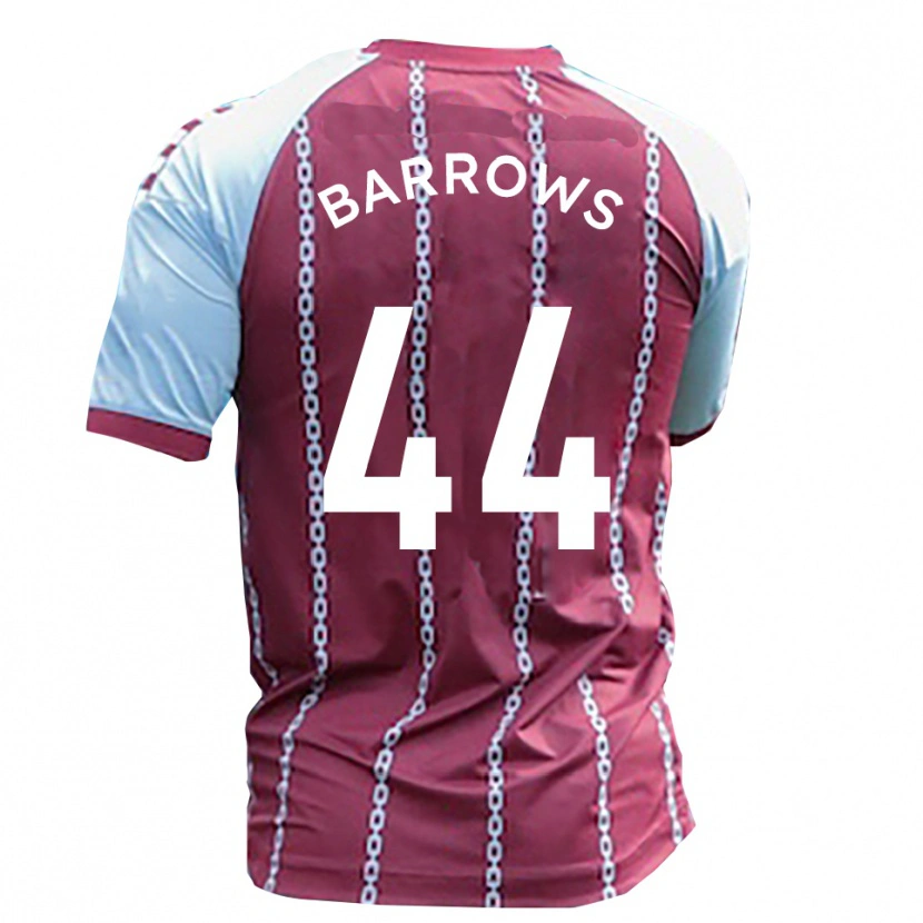 Danxen Barn Ross Barrows #44 Himmelsblå Rustrød Hjemmetrøye Drakt Trøye 2025/26 Skjorter T-Skjorte