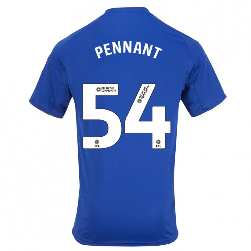 Danxen Mann Kian Pennant #54 Blå Gull Hjemmetrøye Drakt Trøye 2025/26 Skjorter T-Skjorte