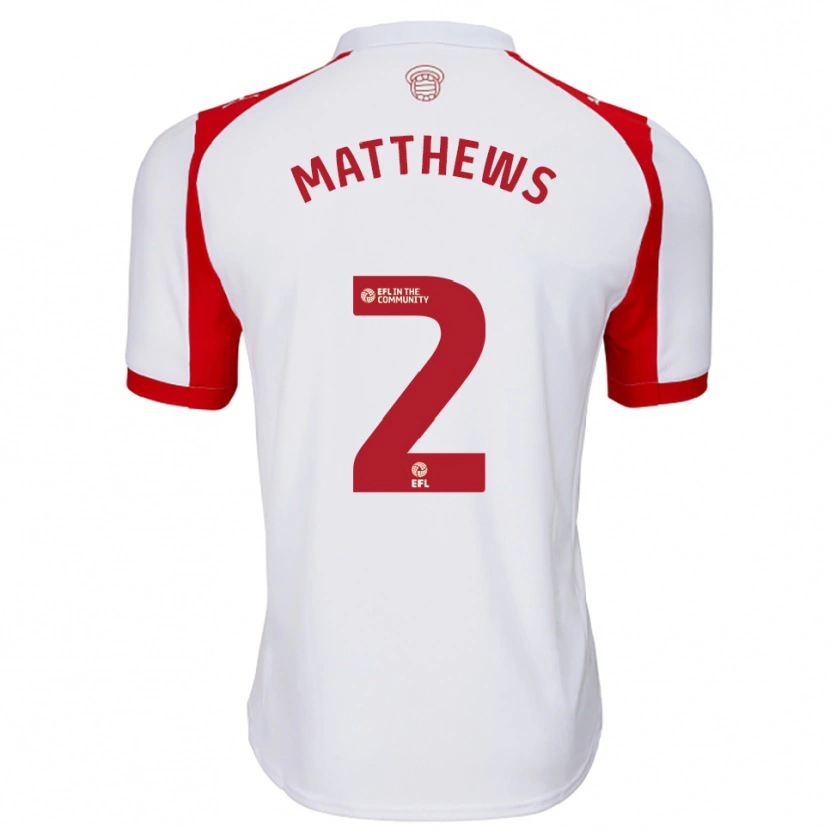 Danxen Mann Abdulhalim Okunola #2 Hvit Rød Hjemmetrøye Drakt Trøye 2025/26 Skjorter T-Skjorte