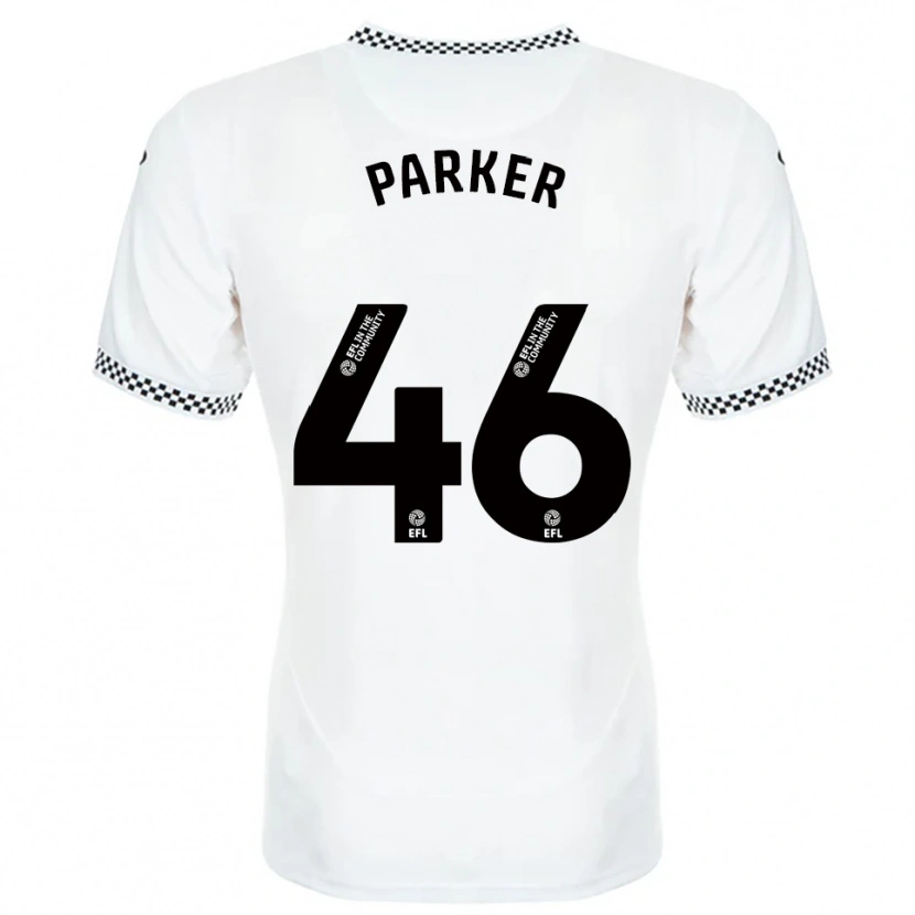 Danxen Mann Arthur Parker #46 Hvit Oransje Hjemmetrøye Drakt Trøye 2025/26 Skjorter T-Skjorte