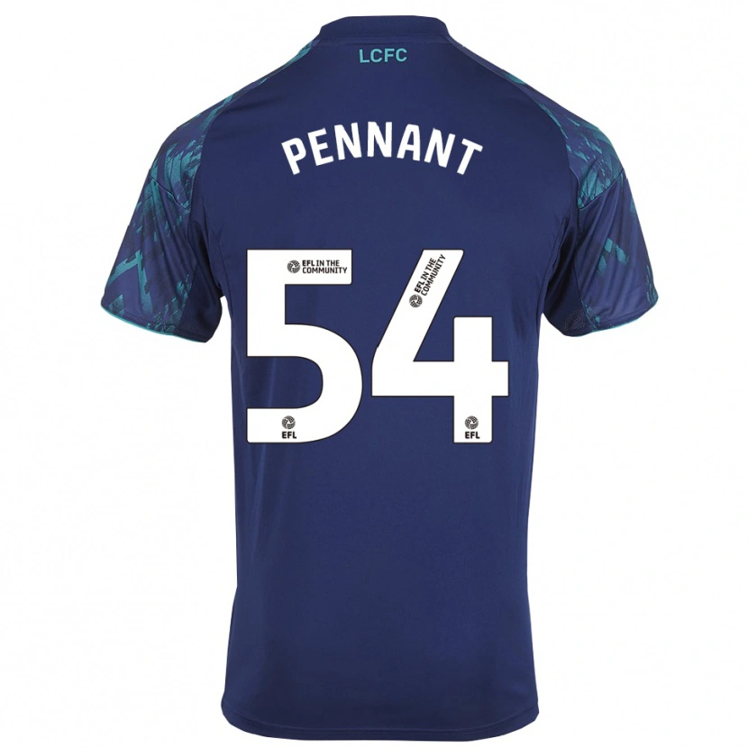 Danxen Mann Kian Pennant #54 Marinegrønn Hvit Bortetrøye Drakt Trøye 2025/26 Skjorter T-Skjorte