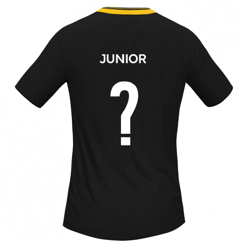 Danxen Mann Jordan Junior #0 Svart Gul Bortetrøye Drakt Trøye 2025/26 Skjorter T-Skjorte