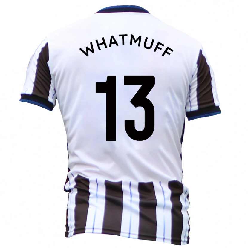 Danxen Mann Oliver Whatmuff #13 Hvit Svart Bortetrøye Drakt Trøye 2025/26 Skjorter T-Skjorte