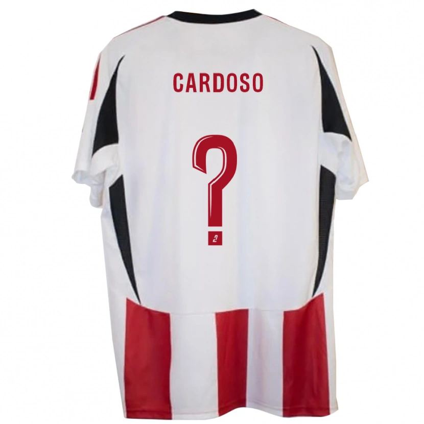 Danxen Dame Diego Cardoso #0 Rød Blå Hjemmetrøye Drakt Trøye 2025/26 Skjorter T-Skjorte