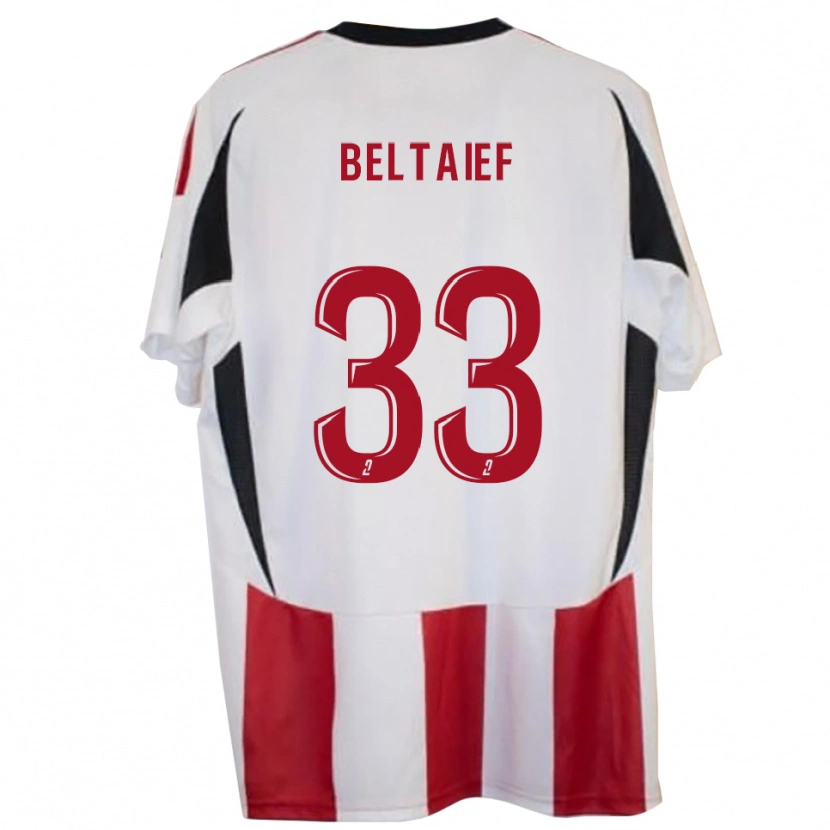 Danxen Dame Zyed Beltaief #33 Rød Blå Hjemmetrøye Drakt Trøye 2025/26 Skjorter T-Skjorte