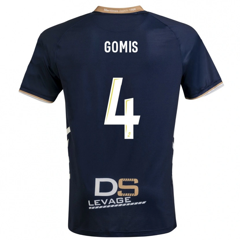 Danxen Dame Chrome Gomis #4 Marine Gull Hjemmetrøye Drakt Trøye 2025/26 Skjorter T-Skjorte