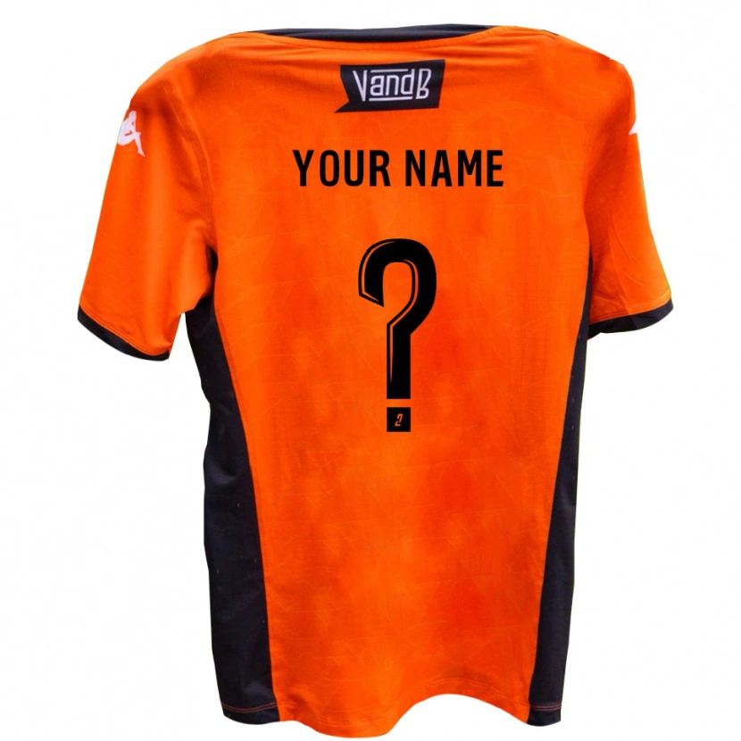 Danxen Dame Navnet Ditt #0 Hvit Svart Bortetrøye Drakt Trøye 2025/26 Skjorter T-Skjorte