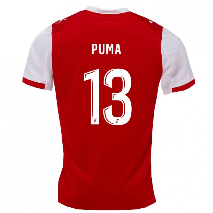 Danxen Barn Isaac Puma #13 Rød Hvit Hjemmetrøye Drakt Trøye 2025/26 Skjorter T-Skjorte