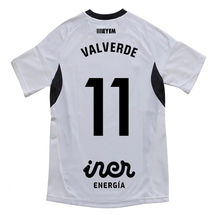 Danxen Barn Victor Valverde #11 Hvit Lilla Hjemmetrøye Drakt Trøye 2025/26 Skjorter T-Skjorte