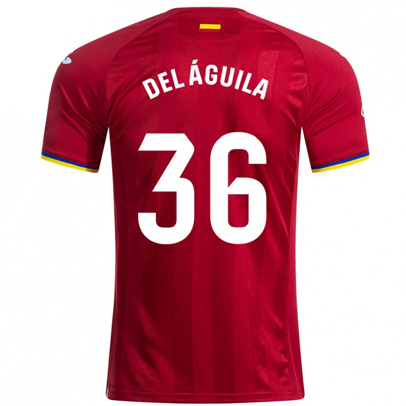 Danxen Barn Ángel Del Águila #36 Rød Gul Blå Bortetrøye Drakt Trøye 2025/26 Skjorter T-Skjorte