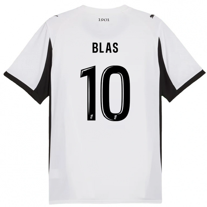Danxen Barn Ludovic Blas #10 Hvit Svart Bortetrøye Drakt Trøye 2025/26 Skjorter T-Skjorte