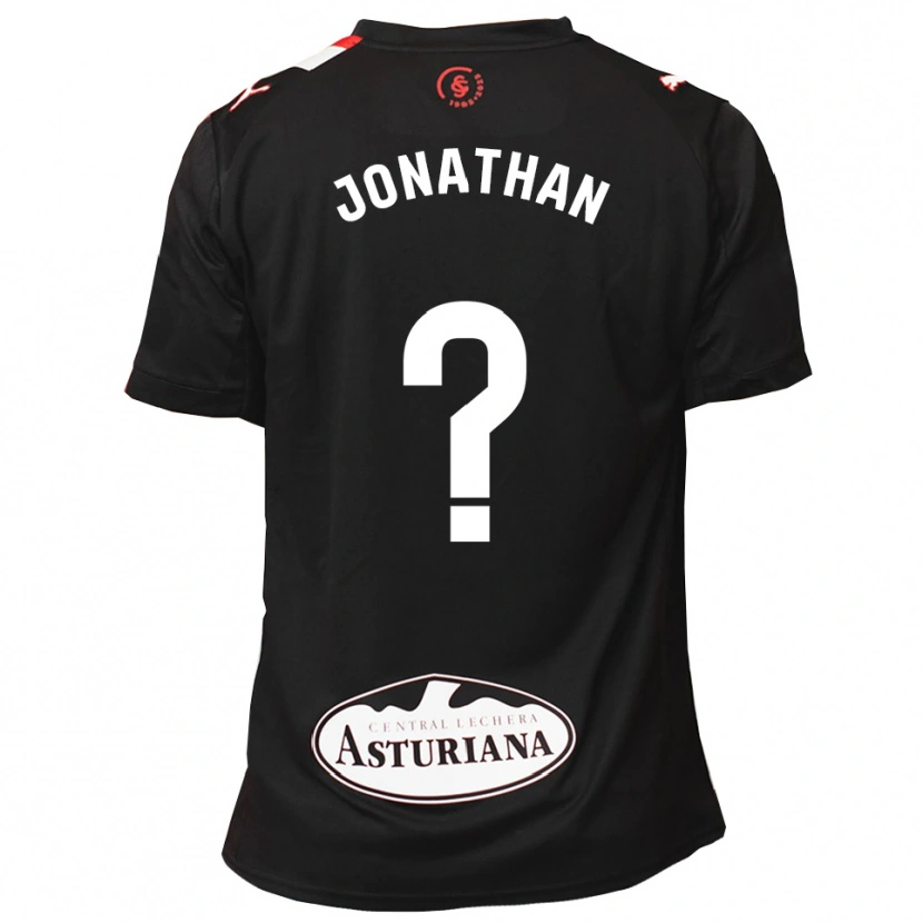 Danxen Barn Jonathan Sánchez #0 Svart Hvit Bortetrøye Drakt Trøye 2025/26 Skjorter T-Skjorte