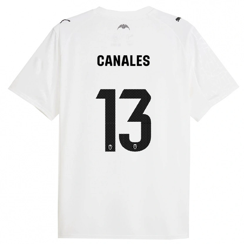 Danxen Mann Antonia Canales #13 Hvit Svart Hjemmetrøye Drakt Trøye 2025/26 Skjorter T-Skjorte