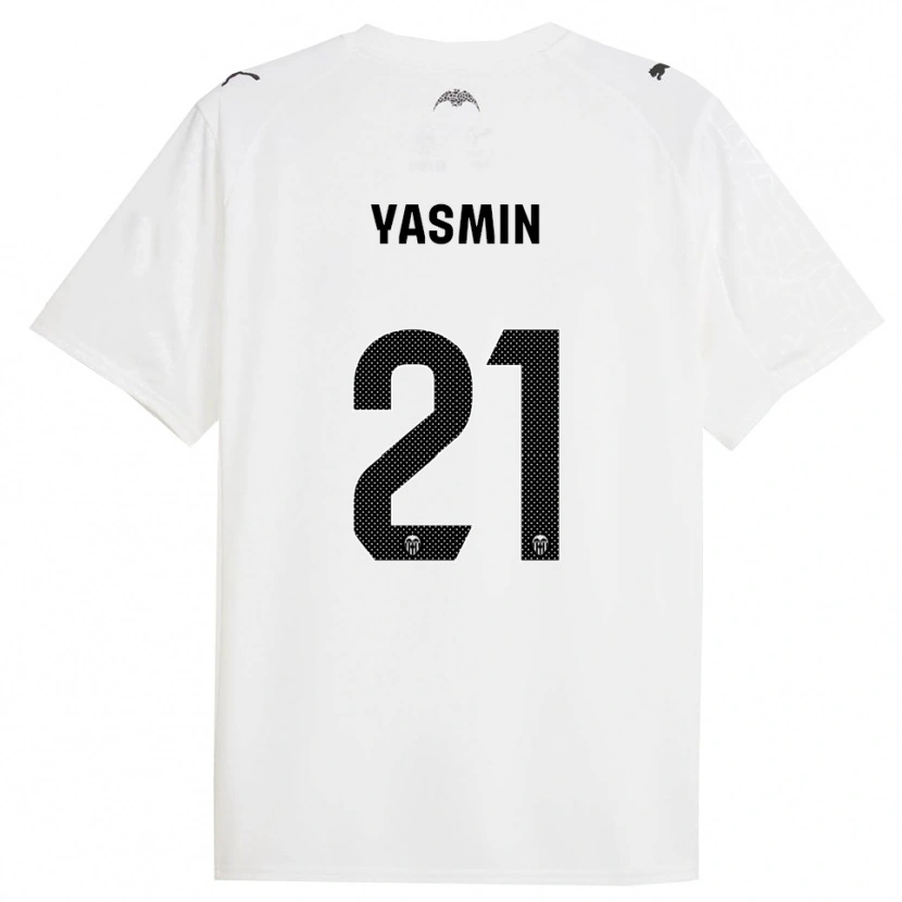 Danxen Mann Yasmin Katie Mrabet Slack #21 Hvit Svart Hjemmetrøye Drakt Trøye 2025/26 Skjorter T-Skjorte