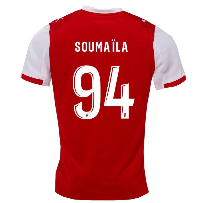 Danxen Mann Soumaïla Sylla #94 Rød Hvit Hjemmetrøye Drakt Trøye 2025/26 Skjorter T-Skjorte