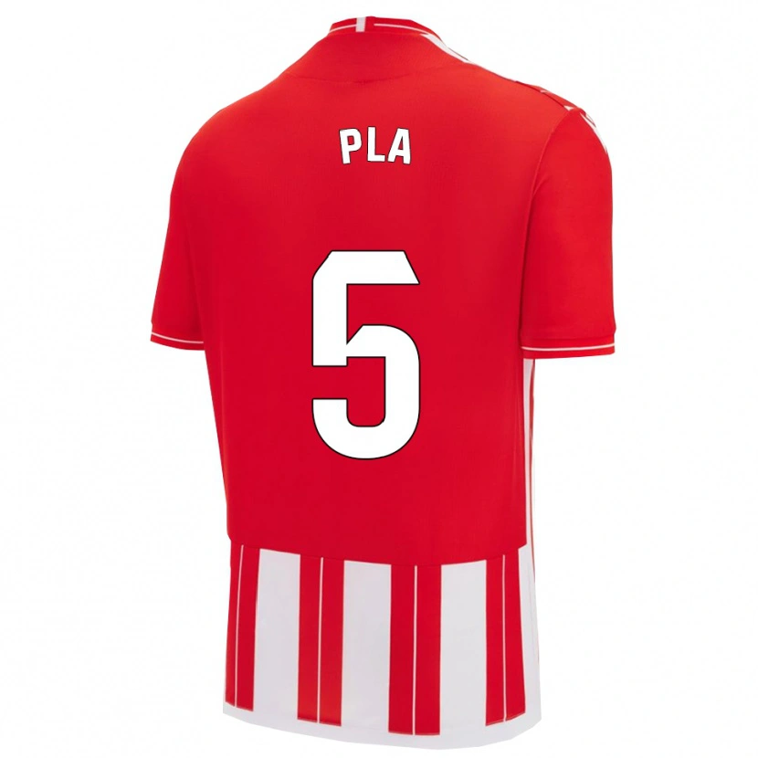 Danxen Mann Edu Pla #5 Rød Hvit Hjemmetrøye Drakt Trøye 2025/26 Skjorter T-Skjorte