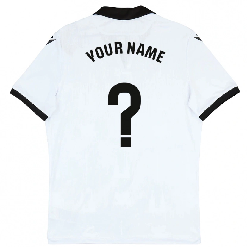 Danxen Mann Navnet Ditt #0 Hvit Svart Hjemmetrøye Drakt Trøye 2025/26 Skjorter T-Skjorte