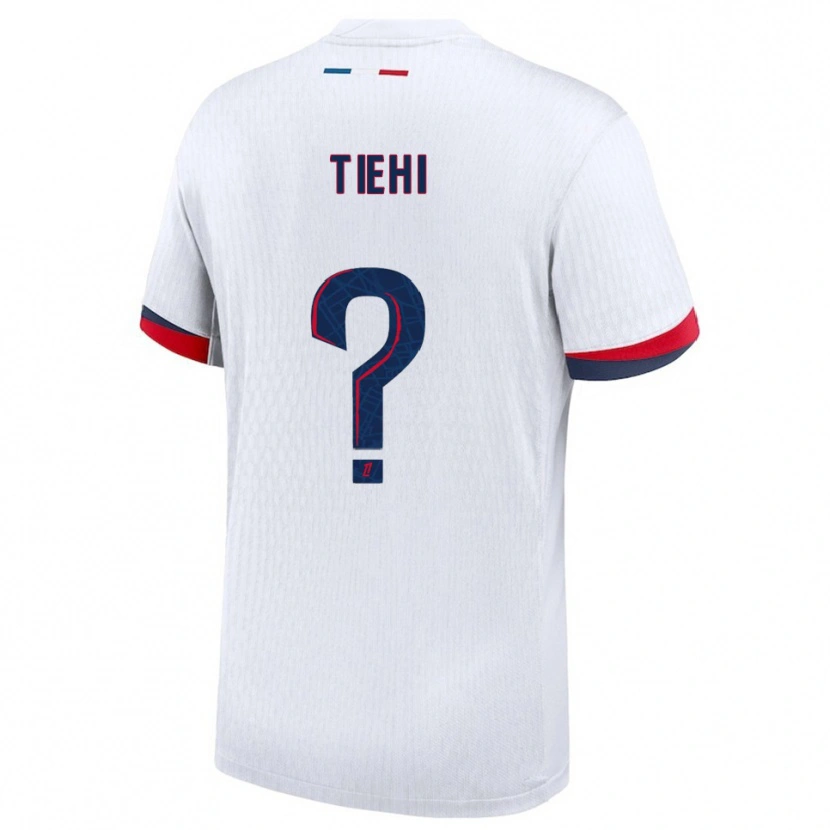 Danxen Mann Noha Tiehi #0 Hvit Rød Bortetrøye Drakt Trøye 2025/26 Skjorter T-Skjorte