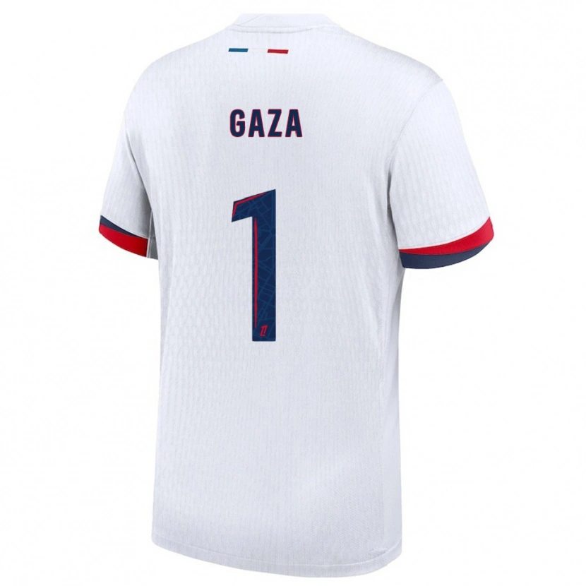 Danxen Mann Johnny Gaza #1 Hvit Rød Bortetrøye Drakt Trøye 2025/26 Skjorter T-Skjorte