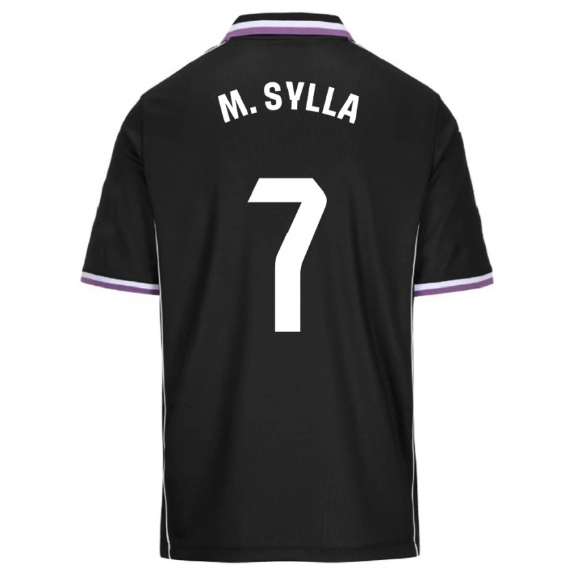 Danxen Mann Mamadou Sylla #7 Lilla Svart Bortetrøye Drakt Trøye 2025/26 Skjorter T-Skjorte