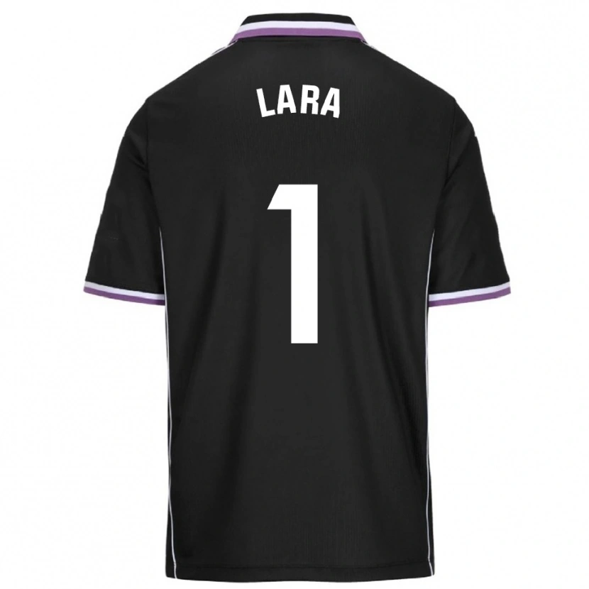 Danxen Mann Lara Lara De Las Heras Coello #1 Lilla Svart Bortetrøye Drakt Trøye 2025/26 Skjorter T-Skjorte