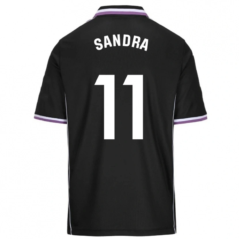 Danxen Mann Sandra Luengo González #11 Lilla Svart Bortetrøye Drakt Trøye 2025/26 Skjorter T-Skjorte